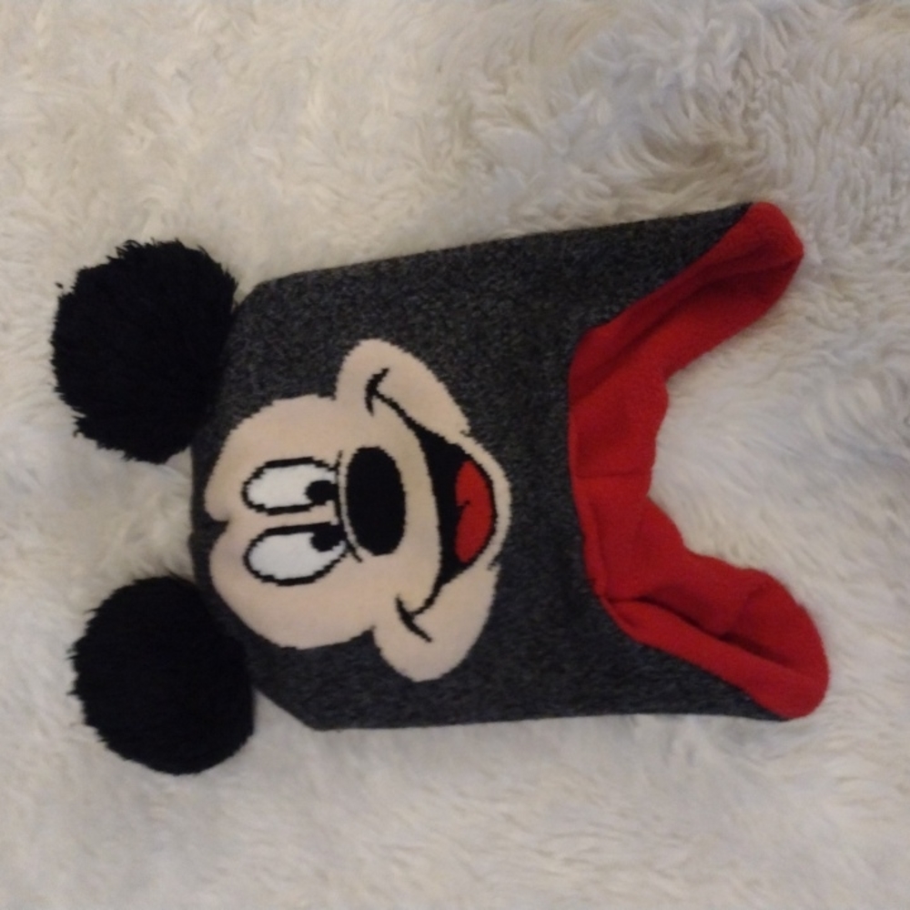 Disney Junior Mickey Mouse Toddler Pom Pom Beanie